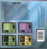 Tau Ceti Box Artwork Back