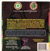 Teen Agent Box Artwork Back