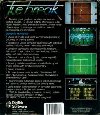 Tie Break Box Artwork Back