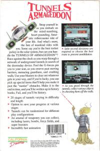 Tunnels of Armageddon Box Artwork Back