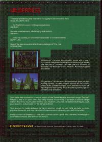 Wilderness- A Survival Adventure Box Artwork Back