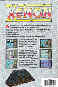 Xenon Box Artwork Back