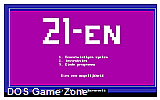 21-en DOS Game