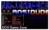 Ansi Dude DOS Game