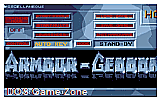 Armour-Geddon DOS Game