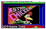 Astro Chicken (SQ3 Stand-alone) DOS Game