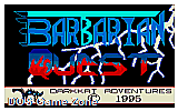 Barbarian Quest DOS Game