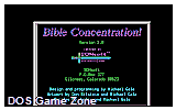 Bible Concentration v3.0 DOS Game