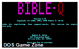 Bible-Q DOS Game