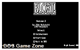 Blort DOS Game