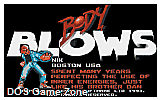 Body Blows DOS Game