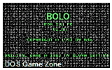 Bolo DOS Game