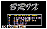 Brix DOS Game