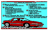 Buick Challenge DOS Game