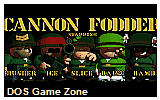 Cannon Fodder Final Release DOS Game