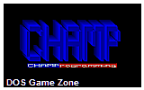CHAMP Centipede DOS Game