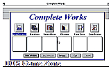 Complete Works DOS Game