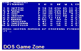 Computer Baseball DOS Game