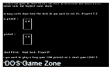 Computer Gin DOS Game