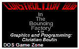 Construction Bob in the Bouncing Factory DOS Game