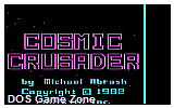 Cosmic Crusader DOS Game