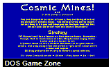 Cubics' Maze & Cosmic Mines DOS Game