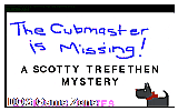 Cubmaster is Missing! DOS Game