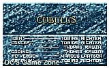 Cubulus DOS Game
