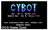 Cybot DOS Game