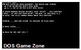 Daves Crap Game DOS Game
