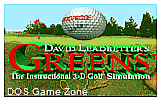 David Leadbetter's Greens DOS Game