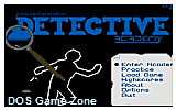 Detective Academy DOS Game