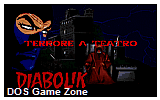 Diabolik 12 - Terrore a Teatro DOS Game