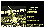 Diamond Dreams DOS Game