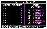 Digger DOS Game