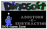 Dinosoft- Add and Subtract DOS Game
