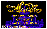 Disney's Aladdin Demo DOS Game