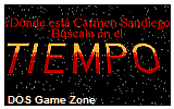 Donde esta Carmen Sandiego- Buscala en el tiempo DOS Game