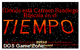 Donde esta Carmen Sandiego- Buscala por el tiempo DOS Game
