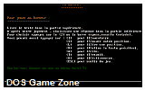 Dormeur de l'Infini, Le DOS Game