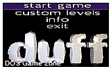 Duff DOS Game
