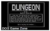 Dungeon DOS Game