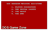 Dungeon Quest DOS Game