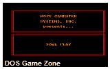 Fowlplay DOS Game