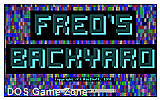 Fred's Backyard DOS Game