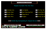 Friendlyware PC Introductory Set DOS Game