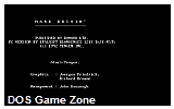 Hard Drivin' DOS Game
