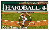 Hardball 4 DOS Game