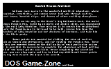 Haunted Mission Adventure DOS Game