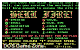 Hell Fire DOS Game